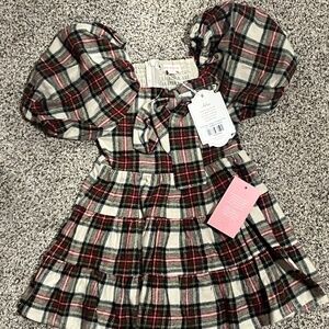 Ivy City Mini Merry dress in holiday plaid